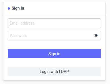 Log into dontmanage