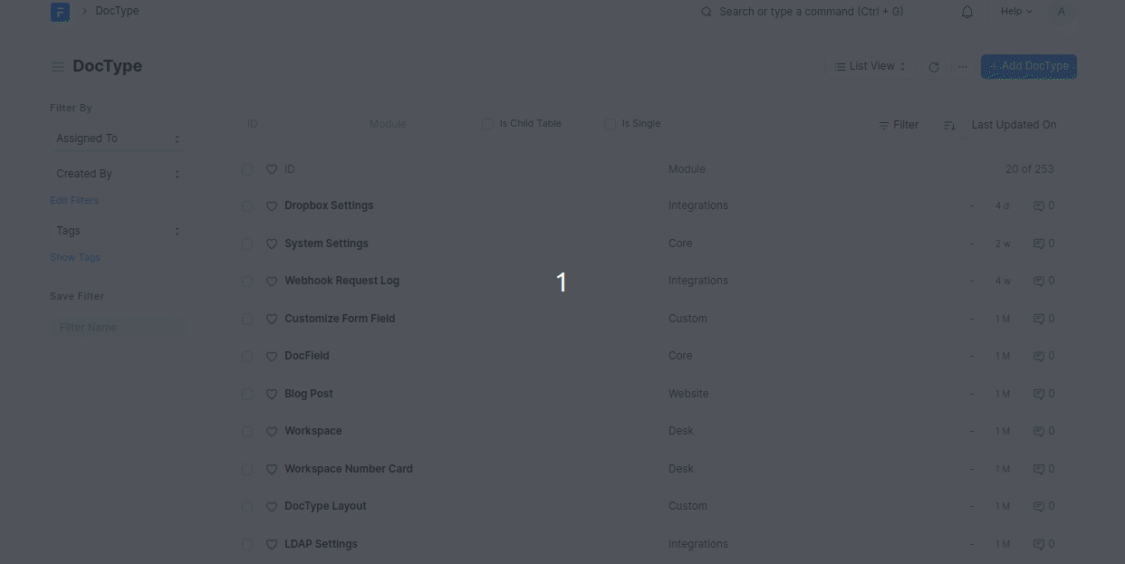 DontManage List View